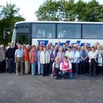 Aufstellung zum Gruppenfoto