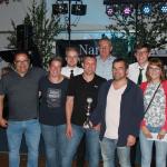 Siegerehrung auf dem Schützenfest am 20.07.2019:
Den ersten Platz belegte die Mannschaft „Lokomotive Lengerich“ vor „TV Flitzeroller Lengerich“ und „Starlight Express“.
