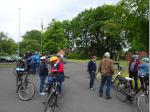 Kurze Pause der Gruppe Engel in Antrup