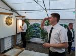 Dart-Turnier im Zelt