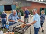 Angekommen am Ziel auf dem Hof Korte in Ringel