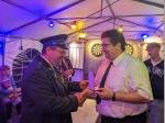Herzlichen Glückwunsch an den Sieger beim Darts - Nils Lumpe