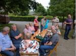 Teilnahme Schützenfest Vortlage-Niederlengerich - Schützenkönig Dieter Greshake