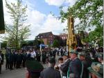 Spalier stehen f&uuml;r die Gastvereine