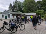 Gruppe Hilgemann macht Pause auf dem Sch&uuml;tzenplatz Hohne-Niedermark