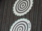 Die Scheibe ist noch etwas schief