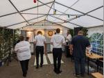Das Dart-Turnier ist bereits gestartet