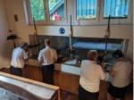 Konzentration beim Pokalschie&szlig;en
