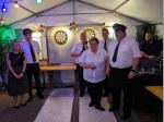 erster Sch&uuml;tze ist Daniel Goldau mit Sandra