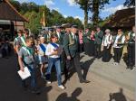 Abschreiten der Front